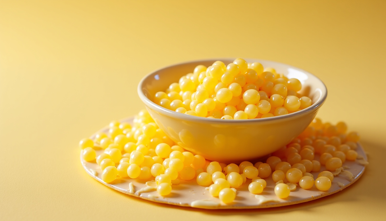 Enfants mangeant des aliments transformés riches en sucre comme des céréales et des yaourts aromatisés