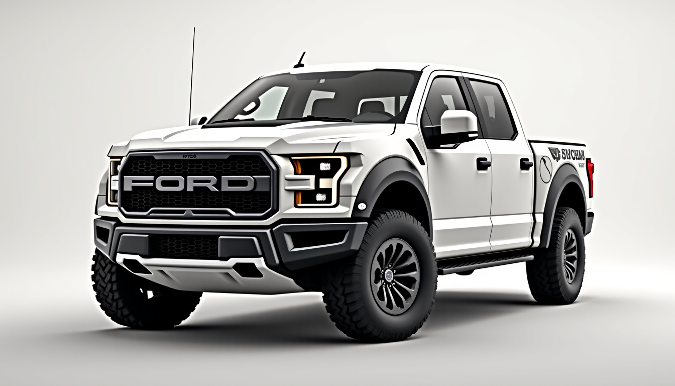 Habitacle du Ford F-150 Raptor 2026 vu de l