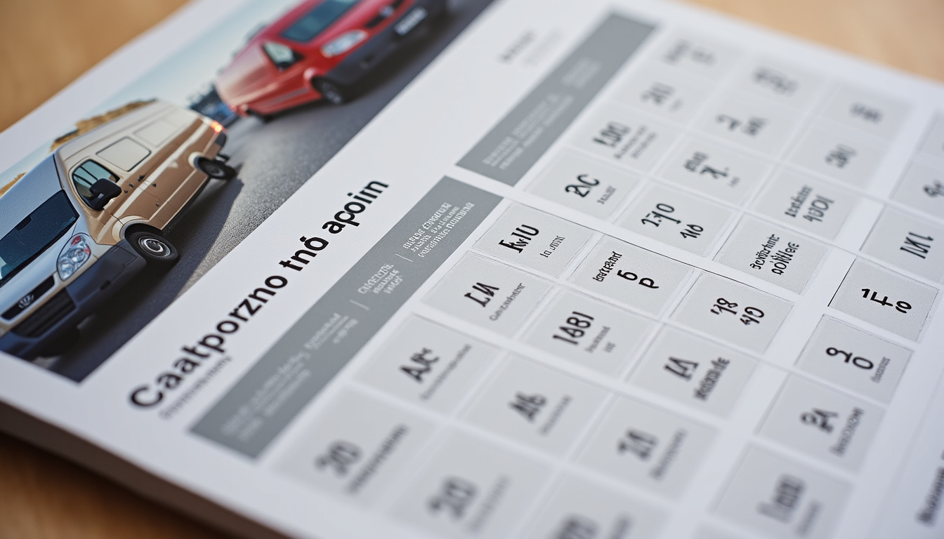 Tableau comparatif des tarifs de location de véhicules utilitaires chez Super U en 2026