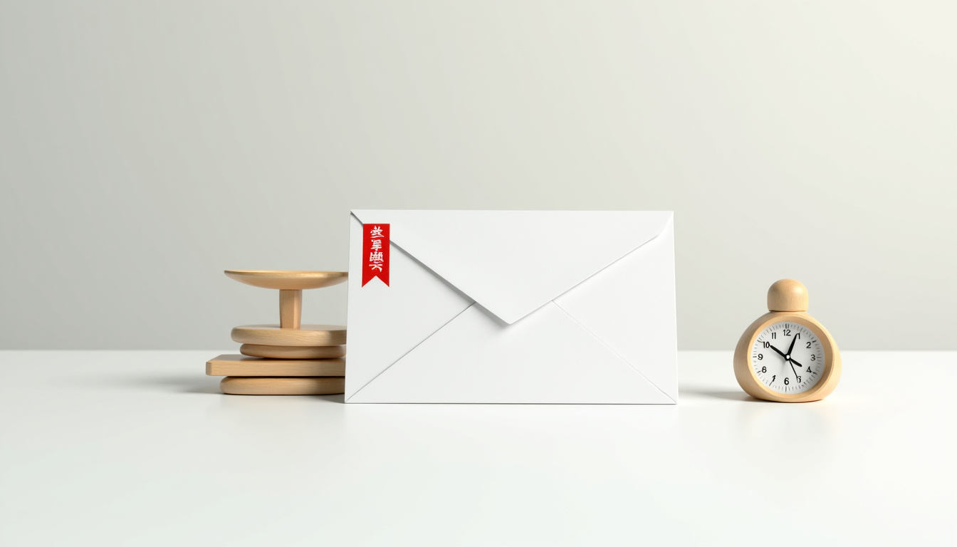 Exemple de courrier officiel informant d