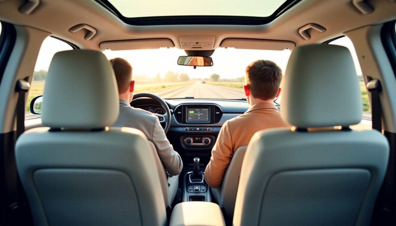 Habitacle du Citroën C3 Aircross 2025 en configuration 7 places montrant l