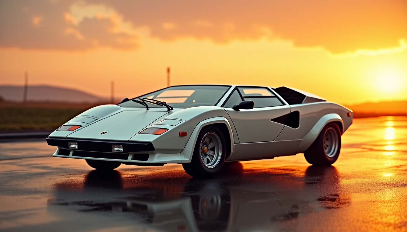 La Lamborghini Countach : une icône qui fait rêver en 2026