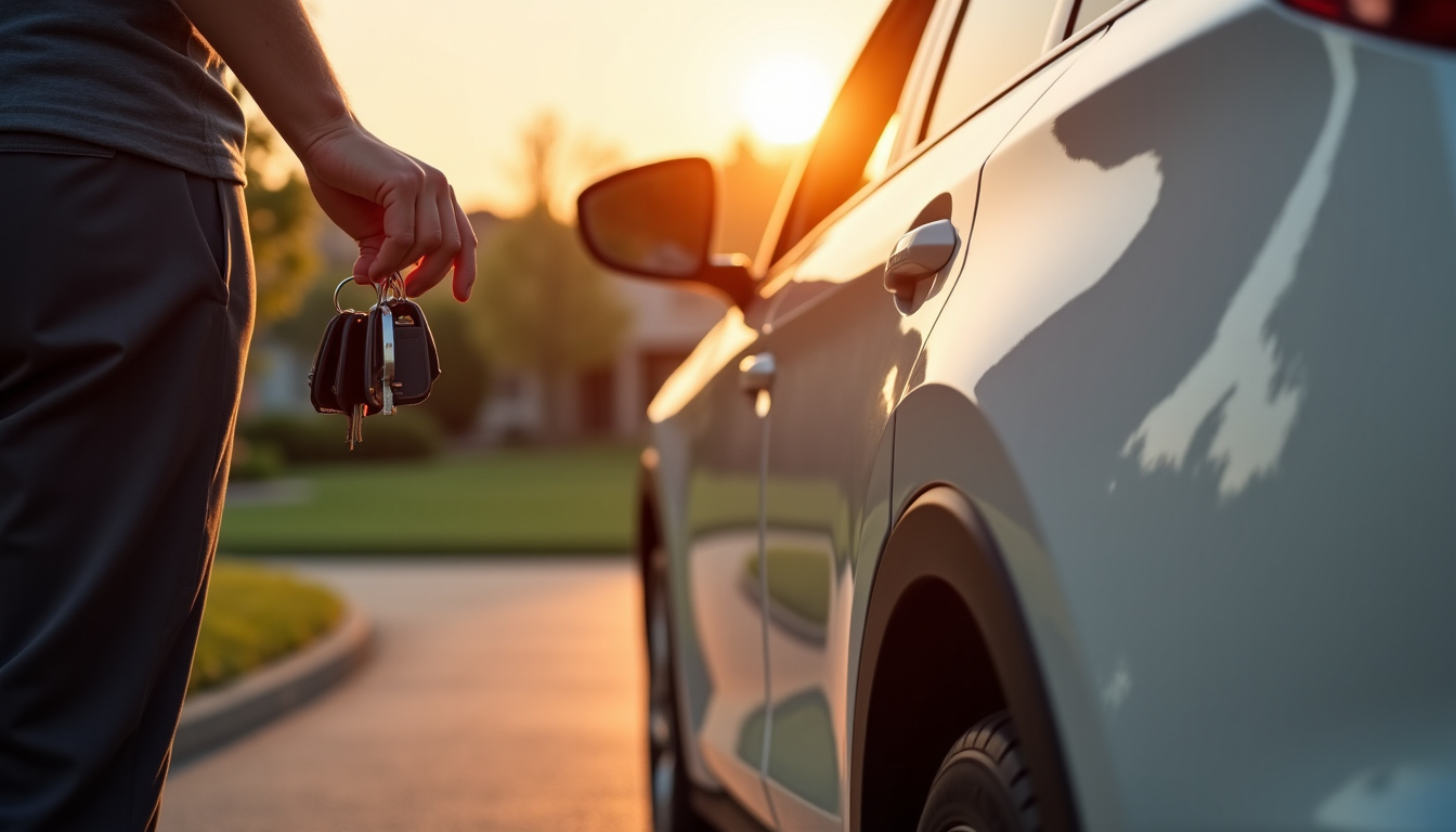 Locataire prenant possession d