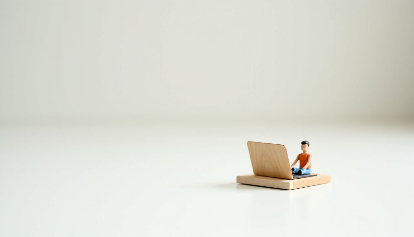 Personne consulte un simulateur d’aides financières sur un ordinateur portable