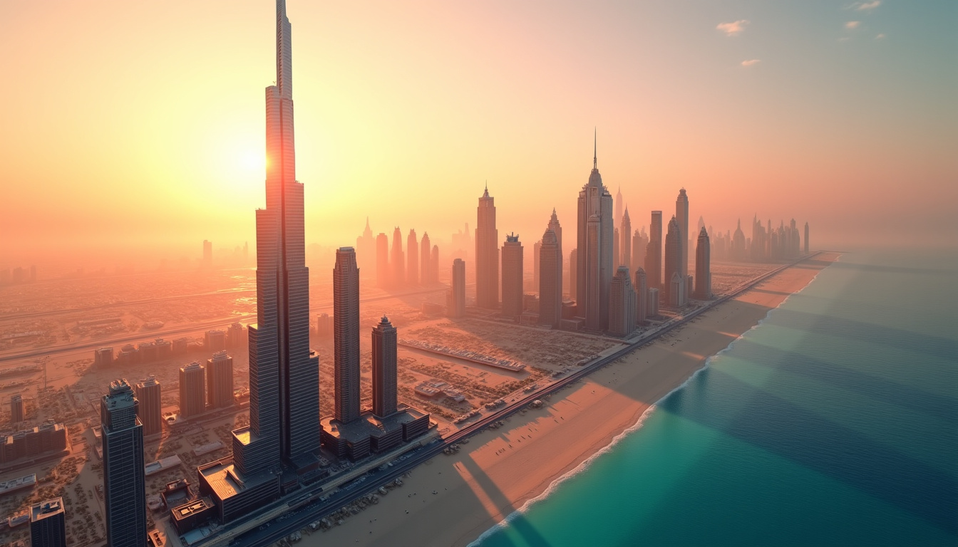 Vue panoramique des nouveaux développements immobiliers à Dubaï en 2026