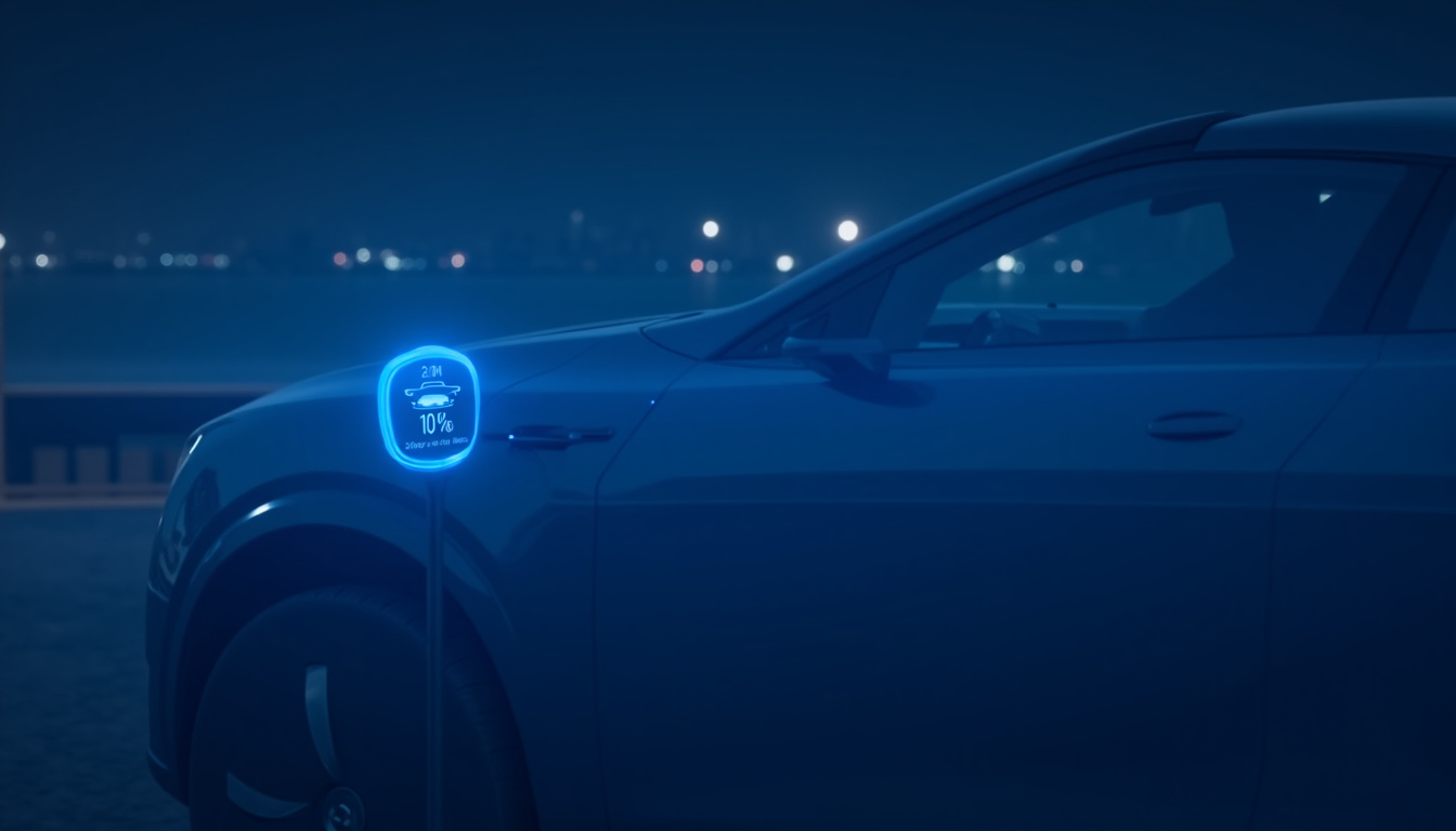 Le Xpeng G9 branché à une borne de recharge ultra-rapide affichant une charge de 10 à 80 % en 12 minutes