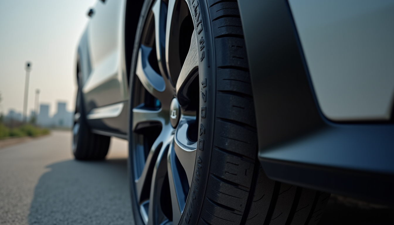 Pneu qui touche légèrement la carrosserie en raison d