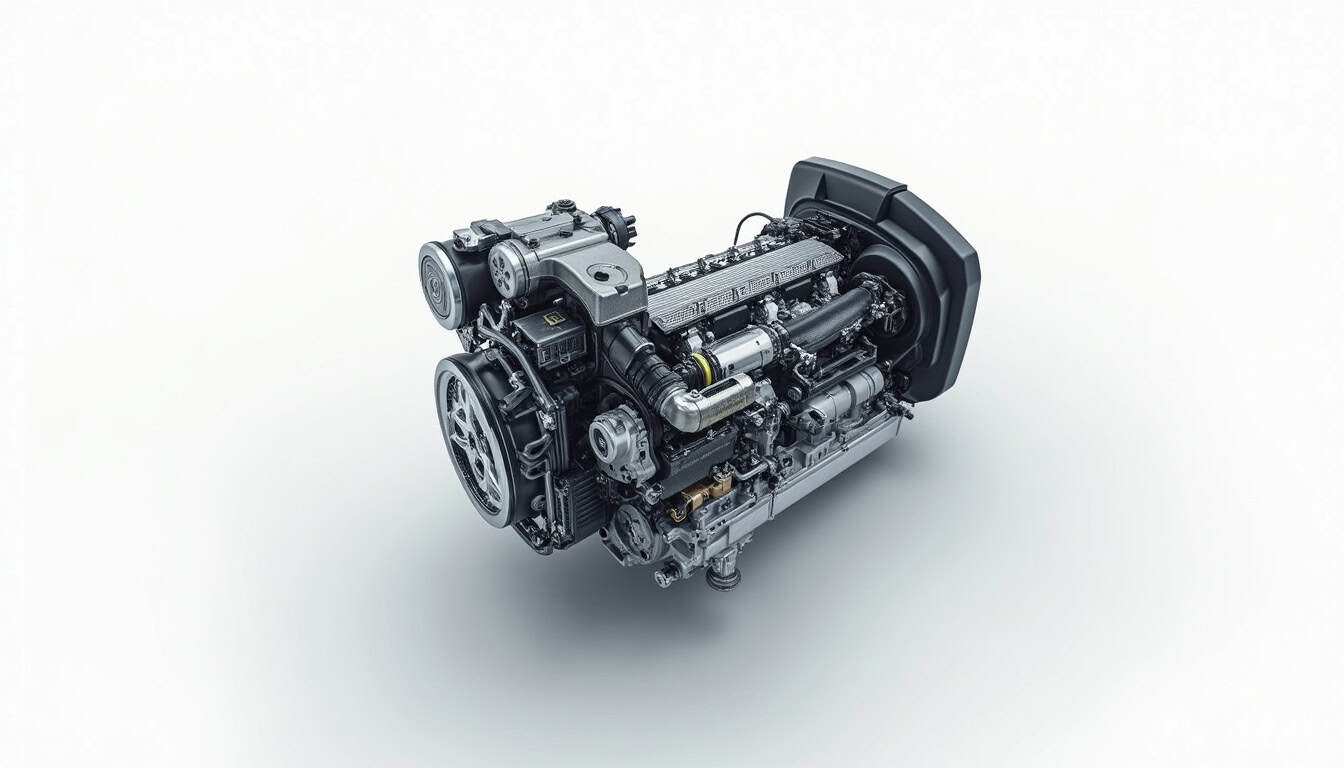 Moteur hybride 1.5L de la Yaris Cross en vue coupée